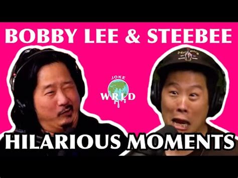 steebee weebee|bobby lee controversy.